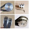 Aluminum Alloy Pulley Double Groove 50/60mm 8-20mm Fixed Bore Pulley