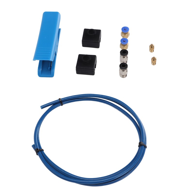 3D Printer Parts Kit With PTFE Tube Silicone Case PC4‑M6