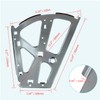 PHITUODA 2 Layers Shoes Drawer Cabinet Hinges Flip Frames, Grey