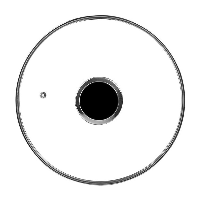 IBILI - 971626 Stainless Steel Knob with Glass Lid 26