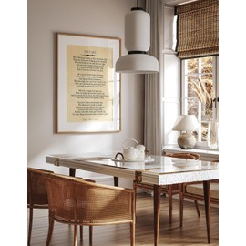 Wallbuddy Don't Quit Motivational Poem - Inspiring Poem Poster (8 x 10, Parchment)