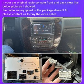 For GMC Yukon Chevy Silverado Sierra Android 13 Car Stereo Radio GPS Navi WiFi