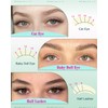 Natural Lash Clusters Kit 8-10-12MM Short Eyelash Clusters Kit Clear