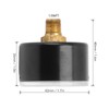 6000 Psi CO2 Pressure Gauge 1/8npt Thread Air Pressure Gauge