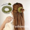 3 Pcs Velvet Birds Nest hairpin, Quick Bun Clips Tool