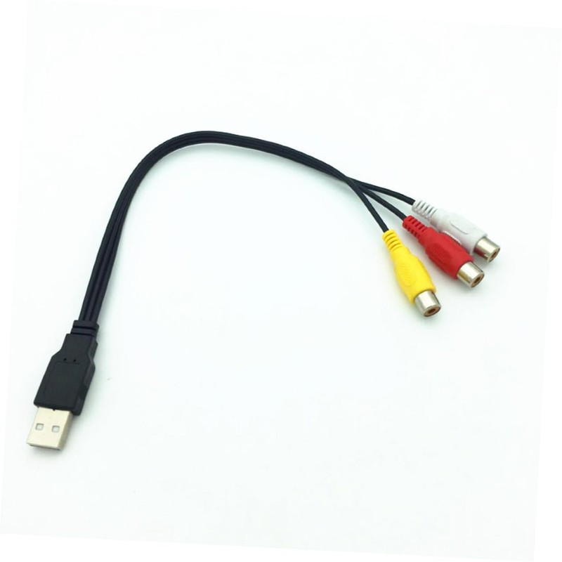 CAXUSD USB to Audio Cables Set Adapter for Tv and