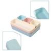 Backerysupply Set Of 12 Beige Color Plastic Desk Drawer Organizers