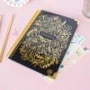 bloomdailyplanners bloom daily planners Contact Book, Gold Embroidery