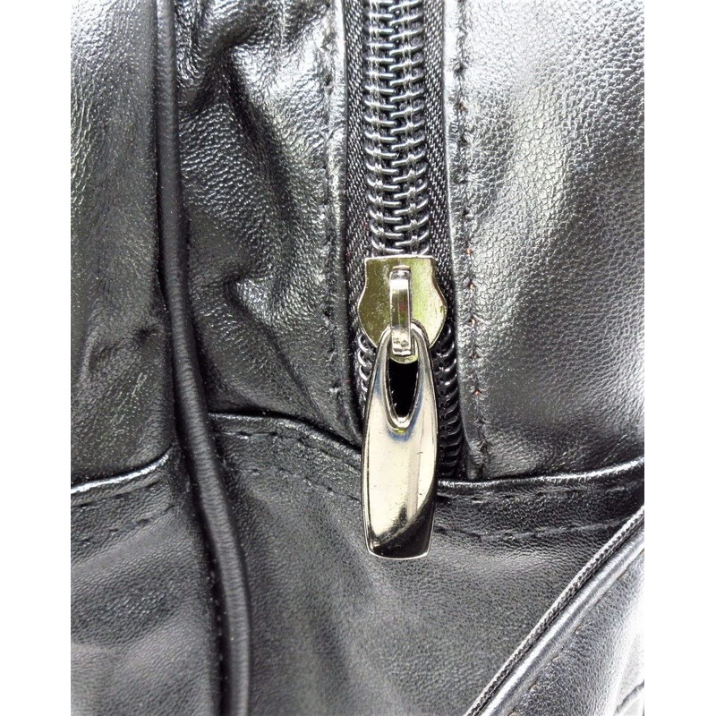 Jumbo - Toilet Bag Extra Large, Genuine Real Leather Mens