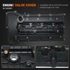 XUNUOPARTS 2.0L Turbo Valve Cover Compatible with 2010-2012 Hyundai Genesis