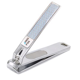 HSYTEK Professional Nail Clippers for Thick Nails - 15 mm Wide Jaw Opening, Stainless Steel Large Toenail Clippers Toenail Clippers Nail Nippers for Seniors Men (Blue)