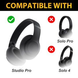 Beats Studio Pro Wireless Hinge Repair Kit - Metal Hinge Parts, Headband Connector Accessories - Navy