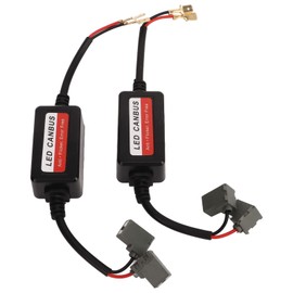 H1 LED Lamp Decoder, Anti-Aging, High Temperature Resistant, Cancel Error, Wear-Resistant, Anti-Flare Resistor Decoder 2 Pieces for LED Headlight