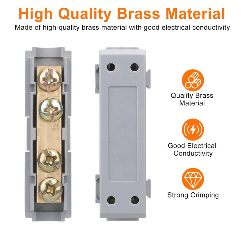 Linkstyle 10PCS 10 AWG Wire Connector Nut Kit, 60A Quick