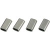 Himeji or arumikuranpu Tube (Aluminum Sleeve) 4 Pack 3.0 mm