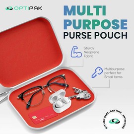 Sparkle Anti-Reflective Safe Lens Cleaner Spray Kit - (2) 1oz Glasses Cleaner Spray, (5) Pre-Moistened Lens Wipes & (1) Multipurpose Pouch for Eyeglasses, Lenses & Camera Cleaning Kit (8 Piece Set)