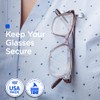Readerest - Soportes magnéticos para gafas (acero inoxidable, paquete de