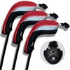 Andux Golf Hybrid Club Head Covers with Interchangeable No. Tag