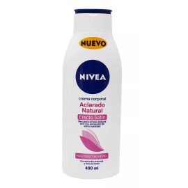 Nivea Crema Corporal Aclarado Natural Efecto Satín 400ml