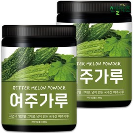 Domestic bitter melon powder 300gx2 cans / 국내산 여주가루 300gx2통
