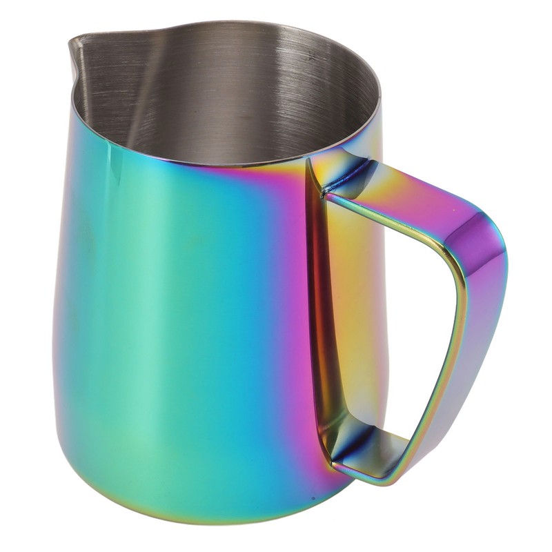 Frothing Pitcher 304 Stainless Steel Pull Flower Cup Coffee Milk