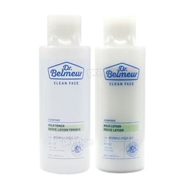 The Face Shop Dr. Belmer Clean Face Mild Skin + Lotion / 더페이스샵 닥터벨머 클린페이스 마일드 스킨+로션