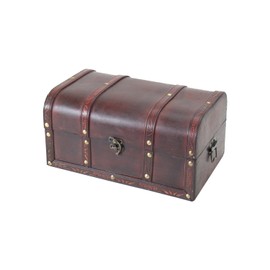 HMF 6406-130 Wooden Treasure Chest 30 x 20 x 15 cm Small Portugal