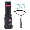 XHP70 5000lm Diving Lights Aluminum Alloy 100m IPX6 Waterproof Underwater