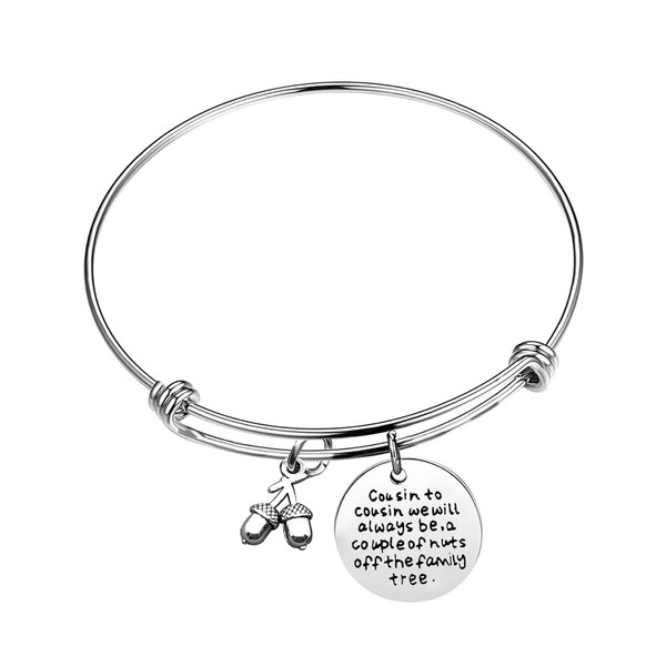Vadaka Cousin Bracelet from Cousins Gift Women Funny Cousins Jewelry