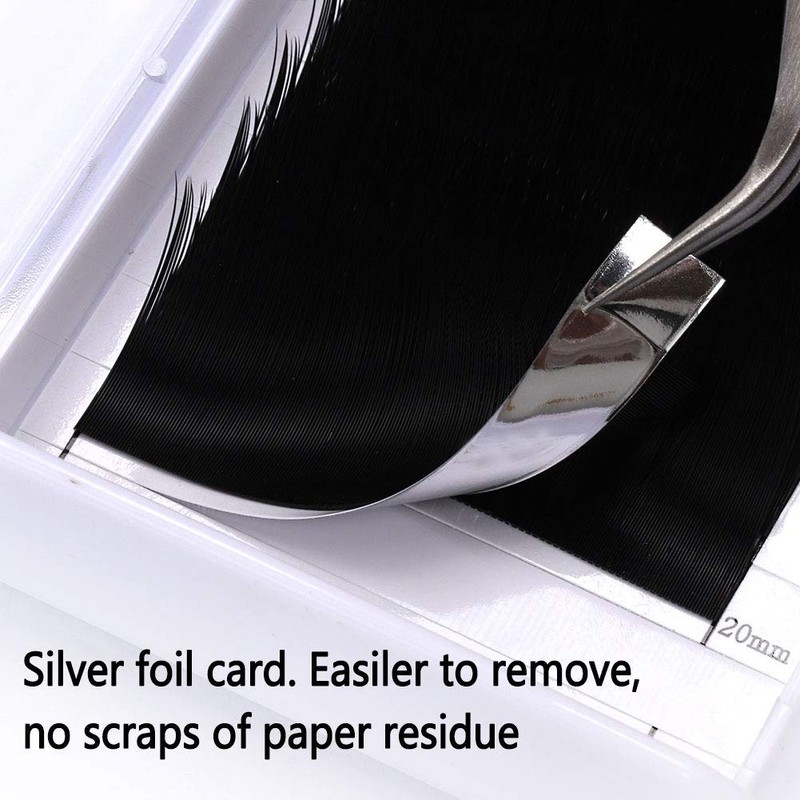 Gemerry Single Eyelash Extension Classic Thickness 0.07/0.15/0.18/0.20 mm C/D Curl,