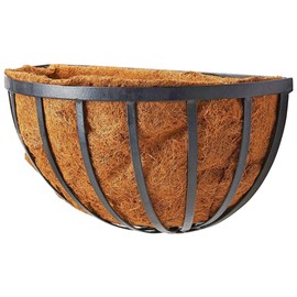 Arcadia Garden Products 1528 Solstice Series Wall Manger Planter, 20 inches, 20"