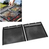 2 Pcs BBQ Mesh Grill Bags Reusable Glass Fibre Heat