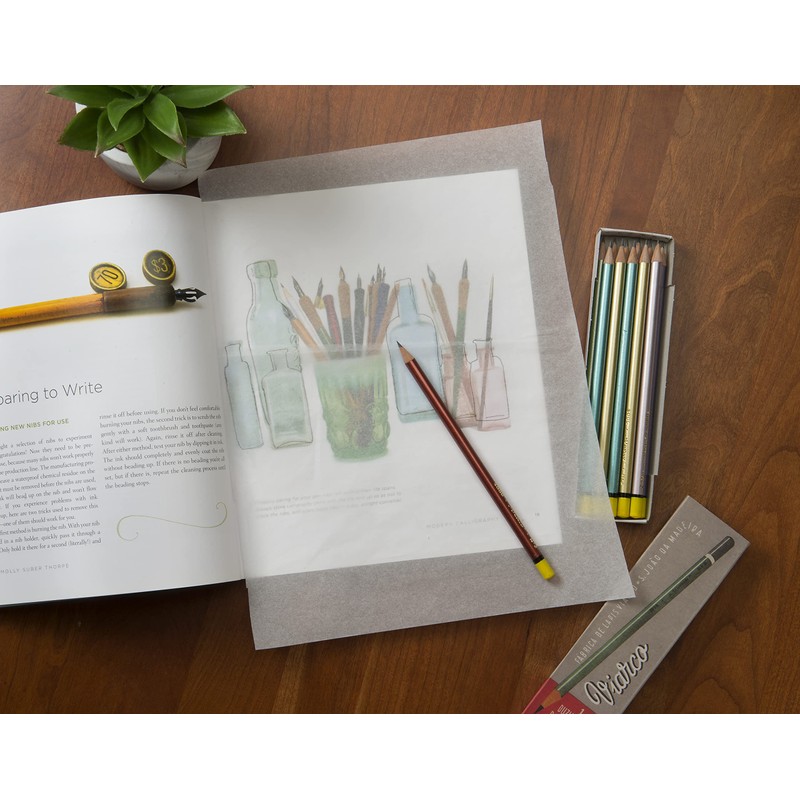 Bienfang Sketching & Tracing Paper Roll, White, 24 Inches x