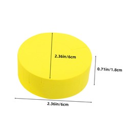 Baluue 6Pcs Hair Curling Sponge Ring Heat Curling Tool for Effortless Curls Soft Flexible Hair Sponge Rollers for Gentle Styling