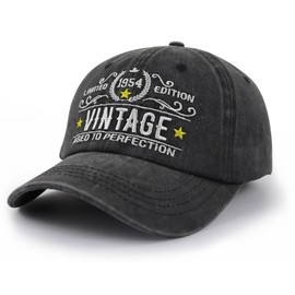 79th 78th 77th 76th 75th 74th 73th 72th 71th 70th Birthday Gift Vintage 1945 1946 1947 1948 1949 1950 1951 1952 1953 1954 Hat, 1954, One Size