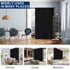 Hiasan Privacy Room Divider Patio Sliding Door Curtain Extra Wide
