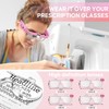 GUOUBUO Magnifying Glass with Light, 1.5X-5.0X Magnifying Glasses, Rechargeable Magnifier