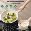 13 Pcs Pots and Pans Set, Nonstick Cookware Sets White