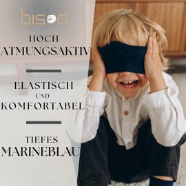 bisoo Children's Socks Set of 5 Pairs for Children Boys and Girls – Ideal for School and School Uniform – Oeko-Tex Cotton – Choose Your Size and Colour, navy