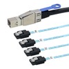 AoQhir Mini SAS HD SFF-8644 with IC to 4 x