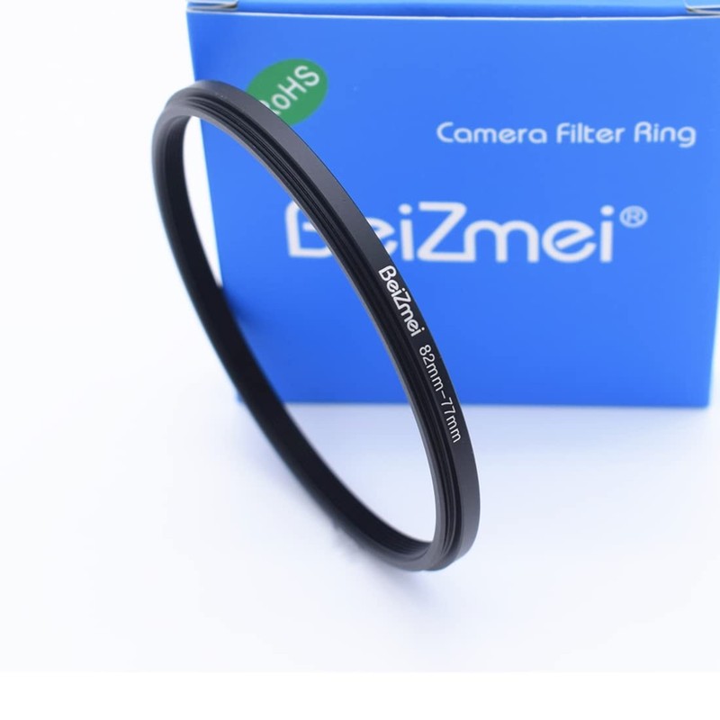 82mm Lens to 77mm Filters Ring,Camera Step-Down Filters Ring Compatiable