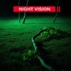XINFEIBEI Green Light Flashlight, Zoomable Single Mode Green LED Flashlights