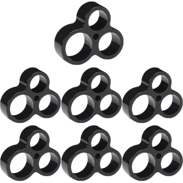 easyBee 7er Set Wandschutz Türklinke Türstopper Griff - Stoßfest Kratzfest