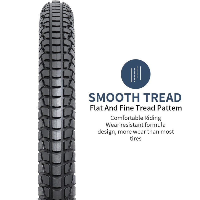 YUNSCM 2-PCS 26" Bike Tires 26x2.125 57-559 Beach Cruiser Bike