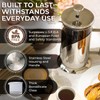 Cafe Du Chateau Stainless Steel French Press Coffee Maker 34