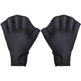 TAGVO Aquatic Gloves for Helping Upper Body Resistance, Webbed Swim Gloves Well Stitching, No Fading, Sizes for Men Women Adult Children Aquatic Fitness Water Resistance Training