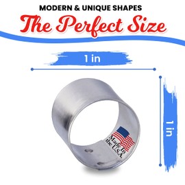 Round Circle Cookie Cutter 1 in B1191