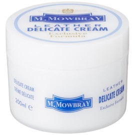 M. Mowbray Nutrition and Leather Care Cream for Leather Accessories, Soft Leather, Delicate Cream, Emulsifier, Stain Resistant, Tanned Leather, neutral