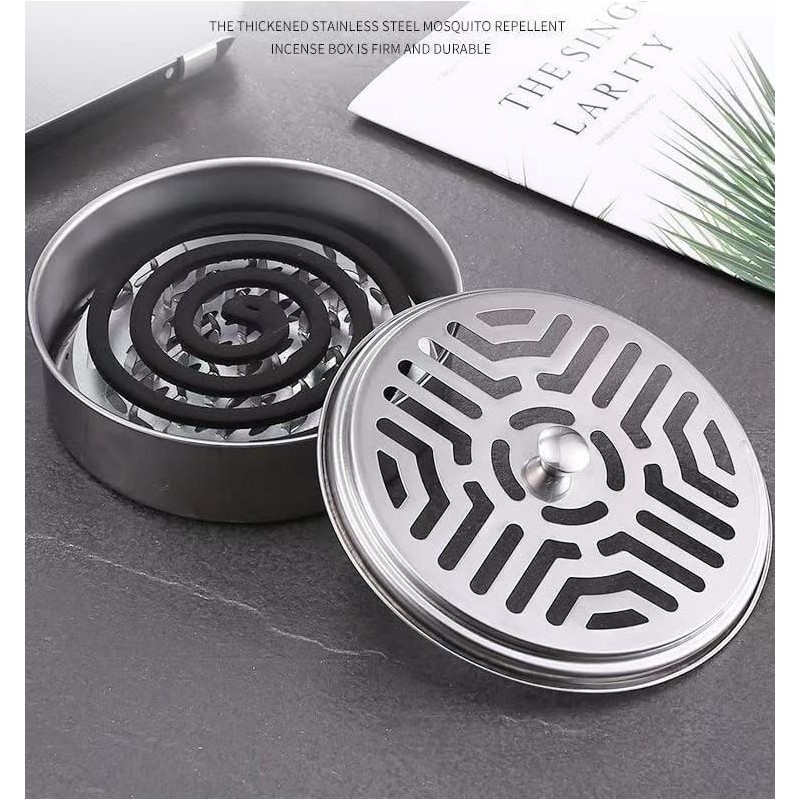 YANXIO 3 Piece Mosquito Trap Incense Holder Set, Mosquito Trap