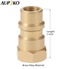 R12 R22 R502 Screw to R134A Fast Quick Conversion Adapter
